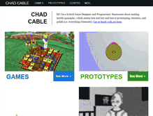 Tablet Screenshot of chadcable.net